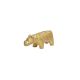 Golden Brass Hippo Incense Stick Holder